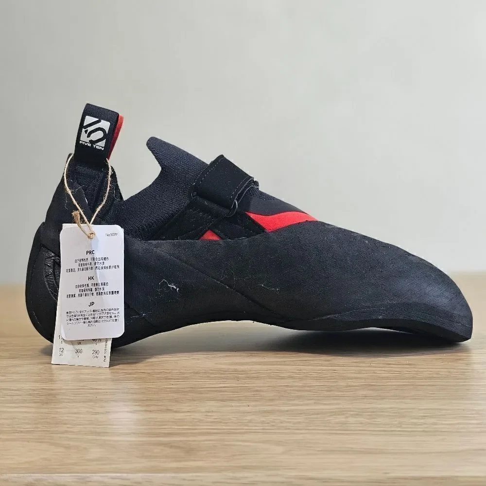 Adidas Five Ten Aleon Climbing Shoes Men's 11 Black Red Stealth C4 BC0861 510